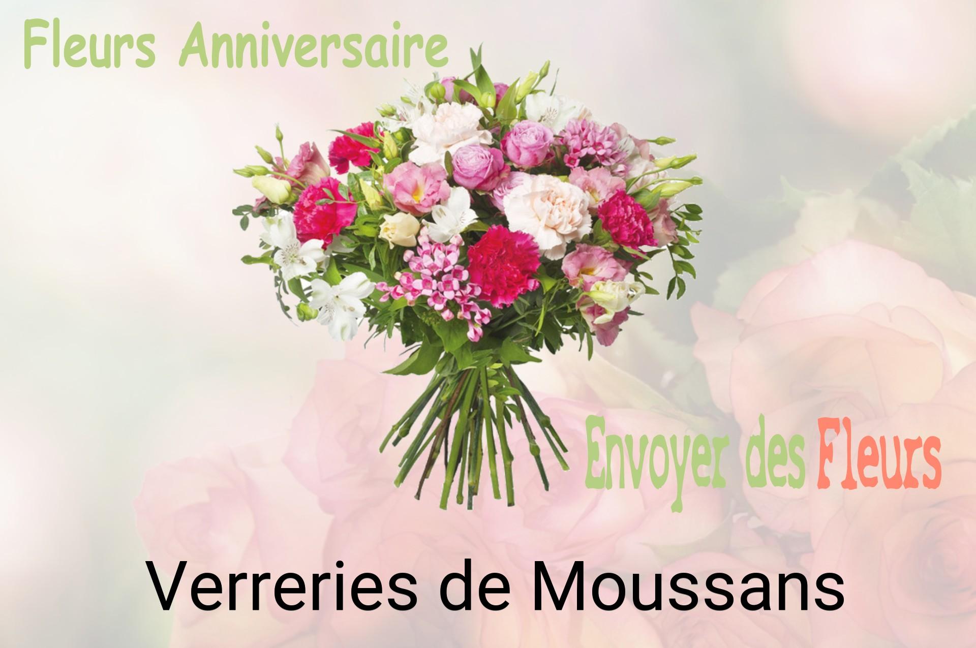 Bouquet de fleurs d’anniversaire livré à Verreries-de-Moussans